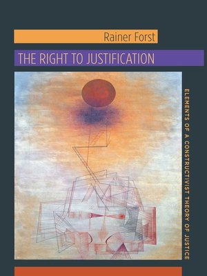 cover image of The Right to Justification